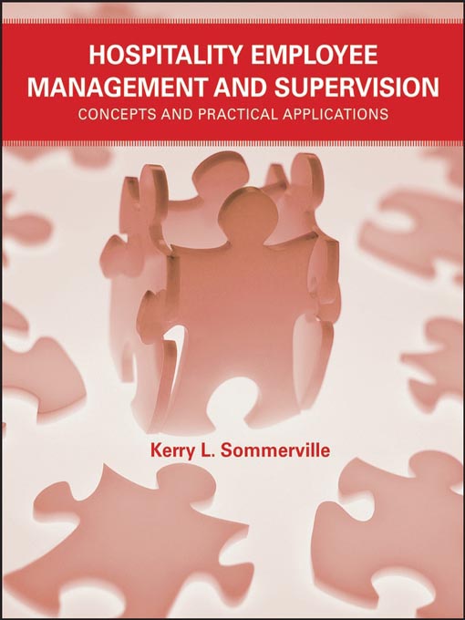 Title details for Hospitality Employee Management and Supervision by Kerry L. Sommerville - Available